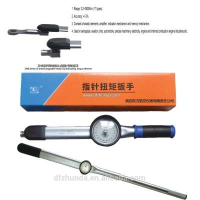 dial gauge wrench pointer type high precision dial torque wrench