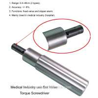 medical industry for hospital and dental use 0.4nm-2N.m slipping alarm torque screwdriver